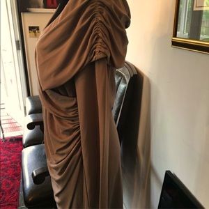 St. John off shoulder mid-length dress